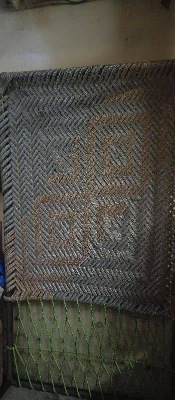 Charpai In Iron Frame 3