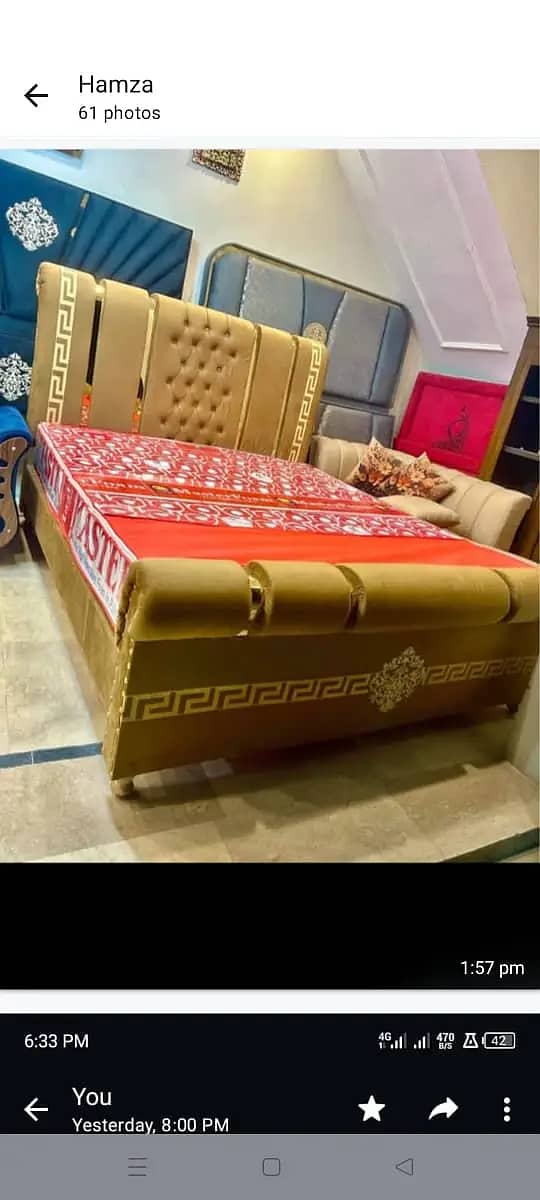 iron bed/ bed set/ single bed/ bed room/ furniture/double bed for sale 17