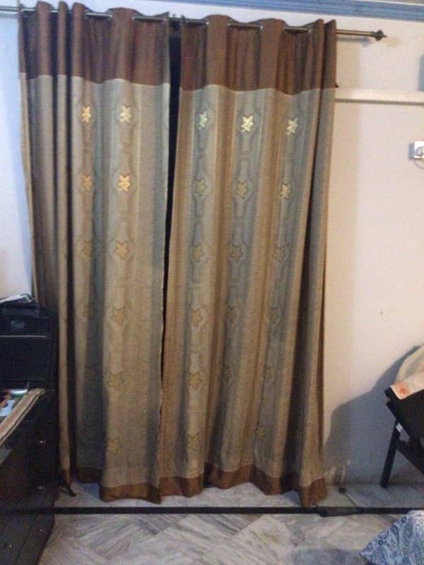 2 pieces imported big  size curtains 0
