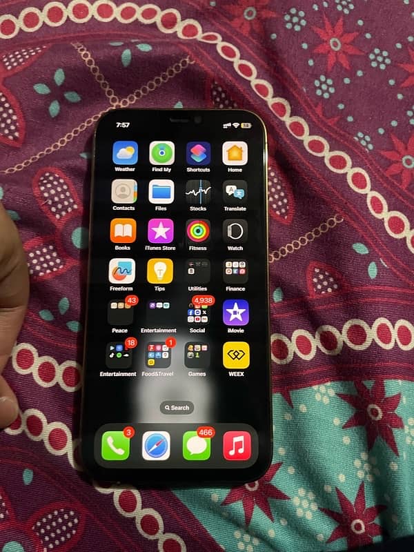 Iphone 12 pro dual sim  Pta Approved 256gb 4