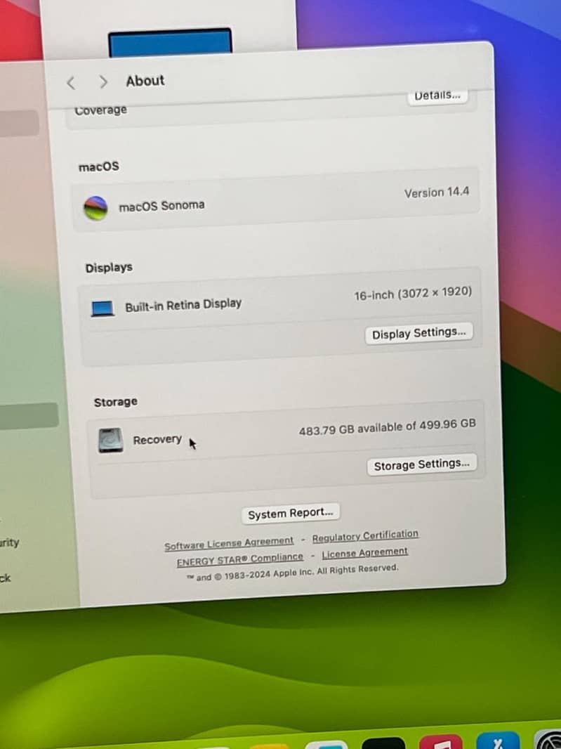 MacBook Pro 16-Inch (2019) – Intel Core i9, 32GB RAM, 512GB SSD 4