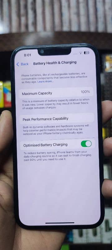 IPHONE 13  10/10 BATTERY HEALTH 100% 1