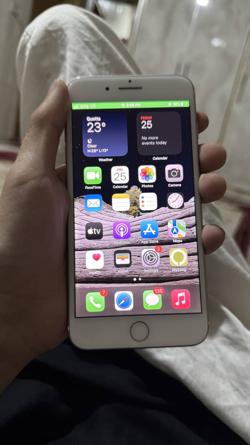 Iphone 7 plus 128 gb PTA APPROVED 0