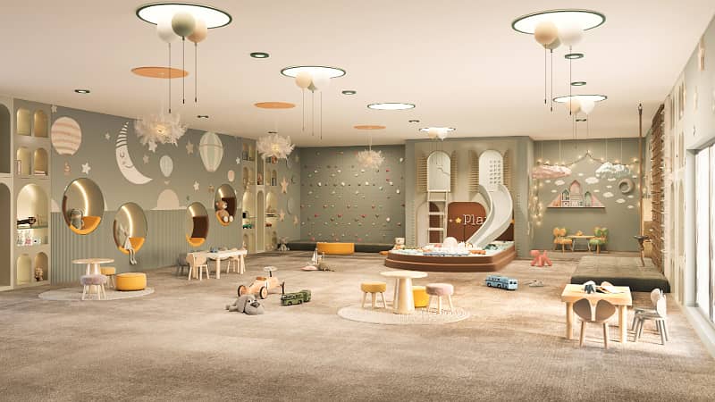 Monthly Rent Started fully Furnished Apartment with 55 Lac Only On MM Alam Road, And Enjoy 100% Secure Resale Anytime! 2
