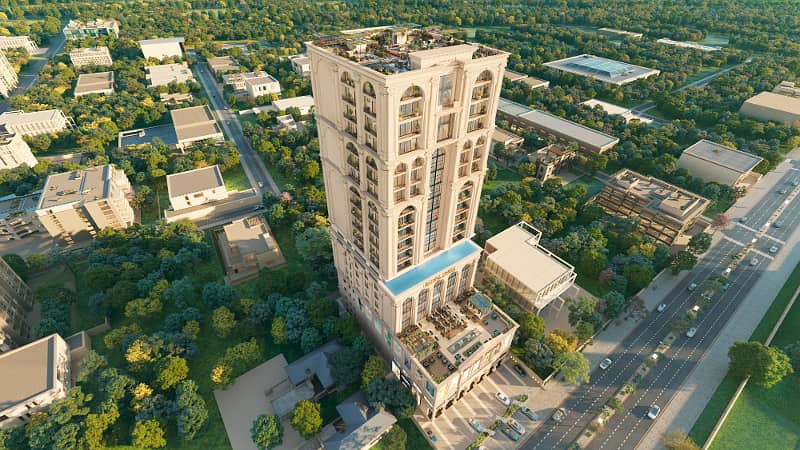 Monthly Rent Started fully Furnished Apartment with 55 Lac Only On MM Alam Road, And Enjoy 100% Secure Resale Anytime! 5