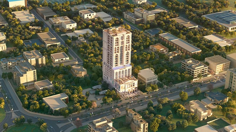 Monthly Rent Started fully Furnished Apartment with 55 Lac Only On MM Alam Road, And Enjoy 100% Secure Resale Anytime! 6