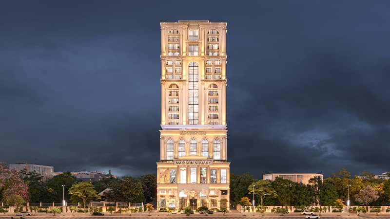 Monthly Rent Started fully Furnished Apartment with 55 Lac Only On MM Alam Road, And Enjoy 100% Secure Resale Anytime! 8