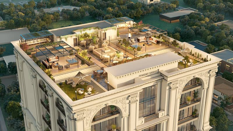 Monthly Rent Started fully Furnished Apartment with 55 Lac Only On MM Alam Road, And Enjoy 100% Secure Resale Anytime! 13