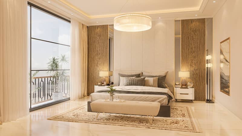 Monthly Rent Started fully Furnished Apartment with 55 Lac Only On MM Alam Road, And Enjoy 100% Secure Resale Anytime! 16