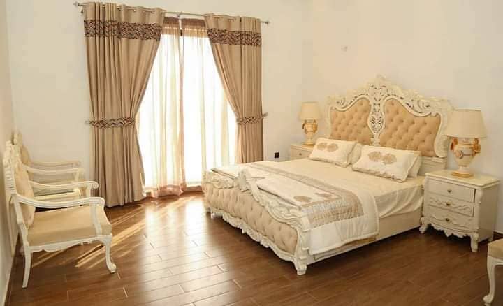 Monthly Rent Started fully Furnished Apartment with 55 Lac Only On MM Alam Road, And Enjoy 100% Secure Resale Anytime! 24