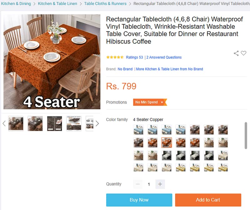 Mazboot 12mm Tempered Glass Dining Table Top – Stylish aur Durable 5