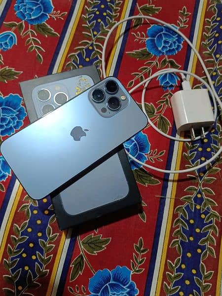 iPhone 13pro pta official approved 10by10 condition with Box hy 0
