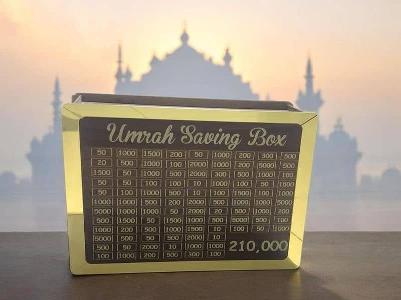 Umrah Saving Box 0