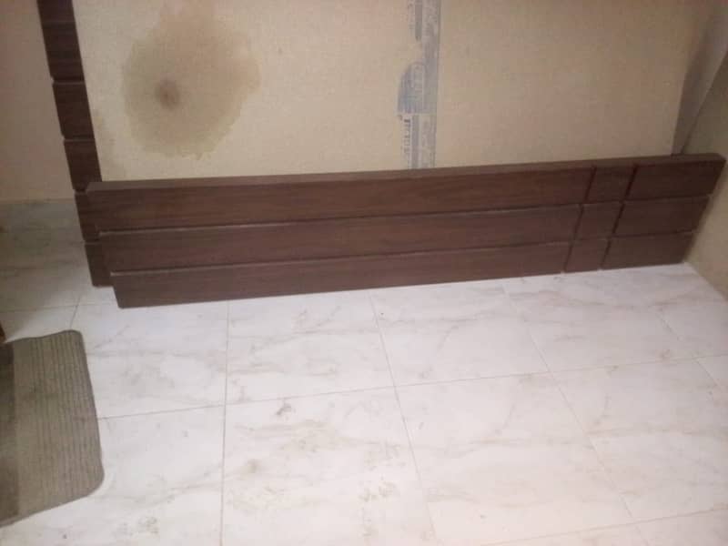 King size bed with mattress 1
