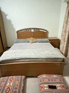 Bed and Dressing table