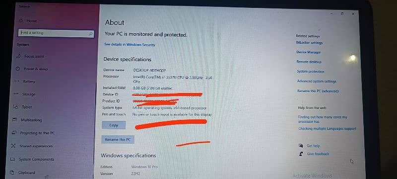 DELL corei7 1tb hard drive and 128 GB ssd installed 4