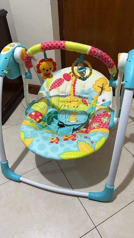 Brand new baby swing for sale – never used even once. 1