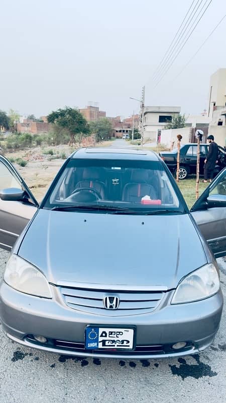 Honda Civic VTi Oriel Prosmatec 2003 sindh registration 3