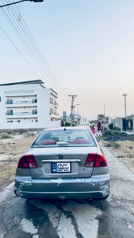 Honda Civic VTi Oriel Prosmatec 2003 sindh registration 10