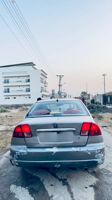 Honda Civic VTi Oriel Prosmatec 2003 sindh registration 11