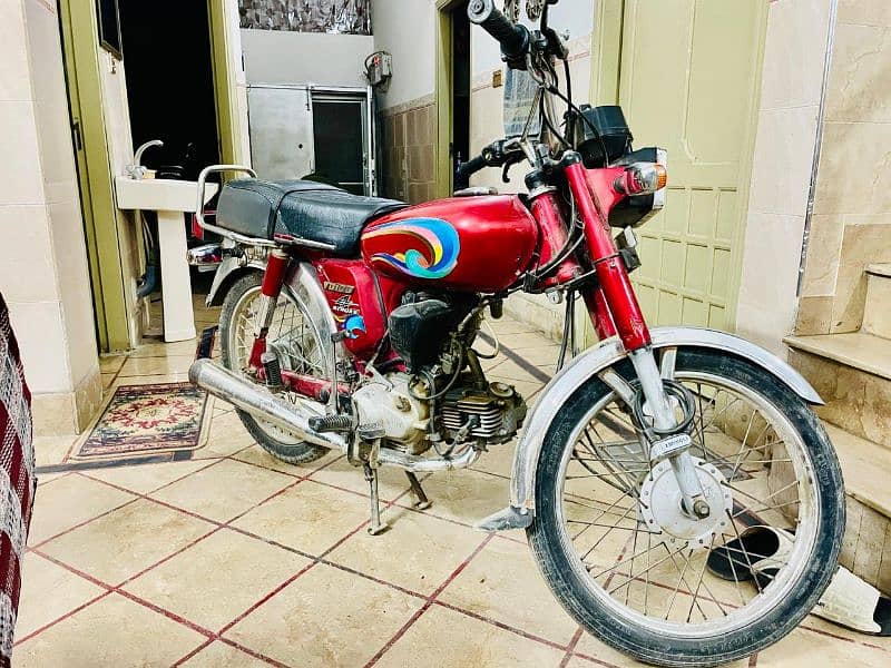yamaha dx 100 bike v. neat & clean condition all original 4 stock bike 3