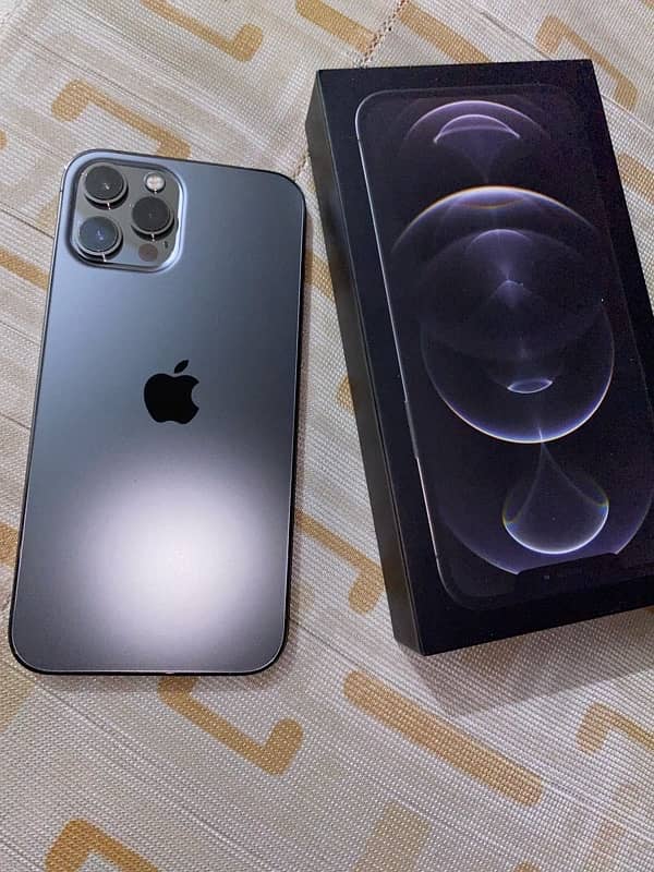 iphone 12 pro max pta approved 128 gb 0