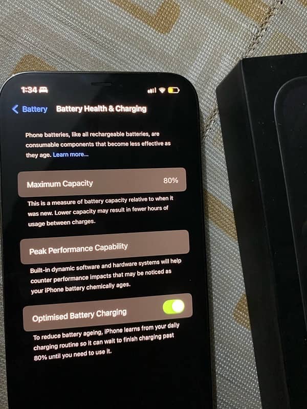 iphone 12 pro max pta approved 128 gb 3