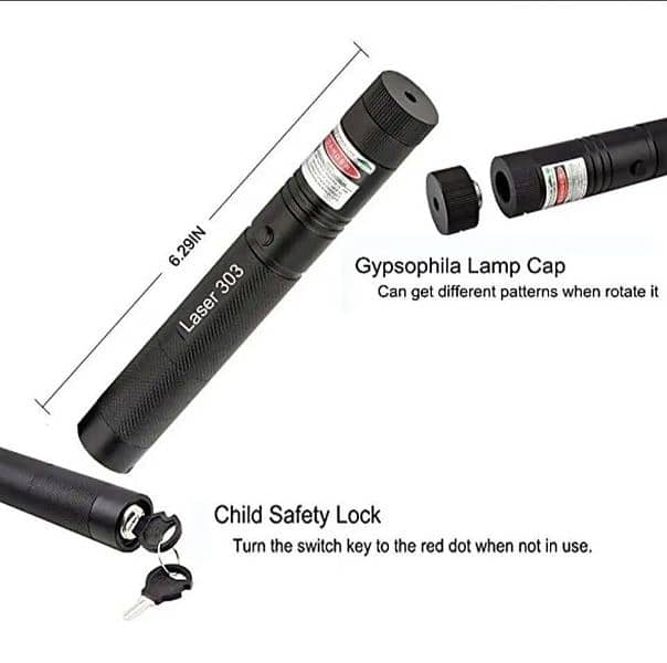 Rechargeable Portable Laser Light Pointer 1