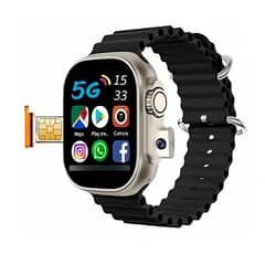 4G Smartwatch With Camera + Sim Support