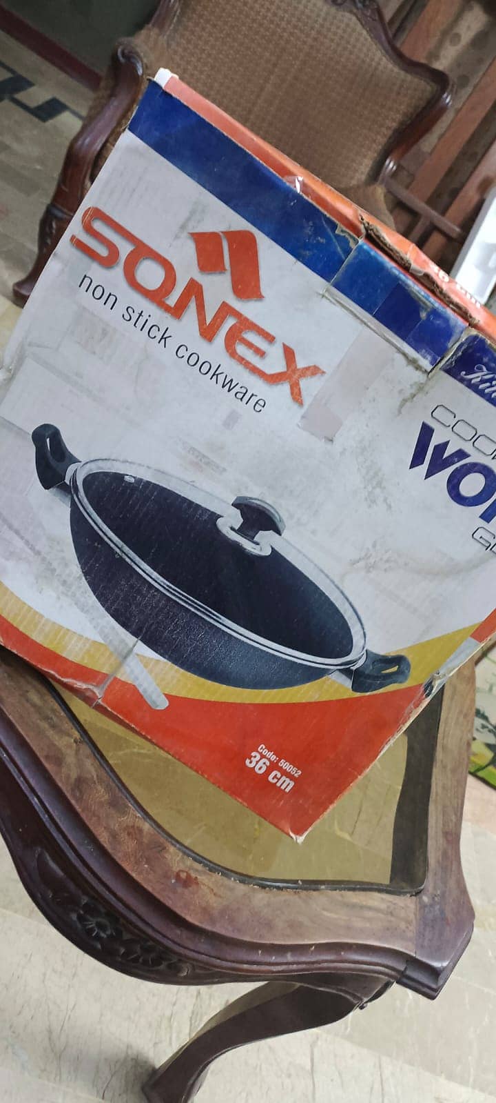 2 Sonex non stick sets and one karahi for sale 1