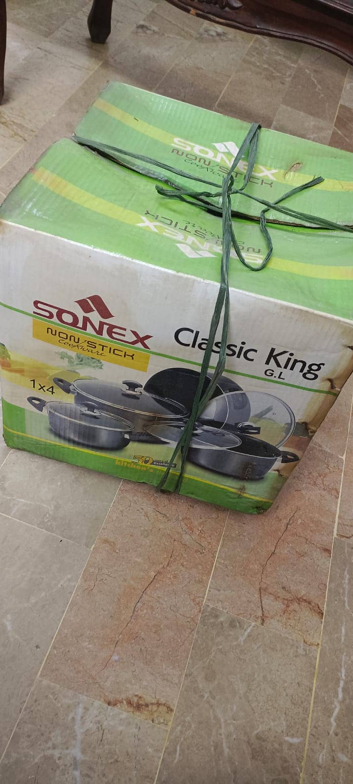 2 Sonex non stick sets and one karahi for sale 3