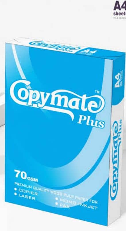 Copymate  papers A4 size 70 gm 2