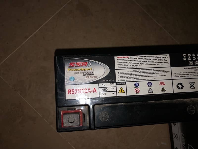 Dry Batteries 12v 21ah 2