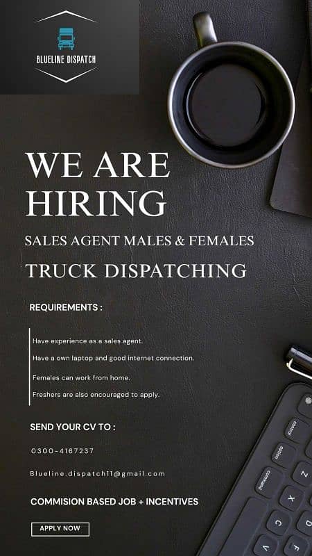 Sales Agent ( Truck Dispatch) 0
