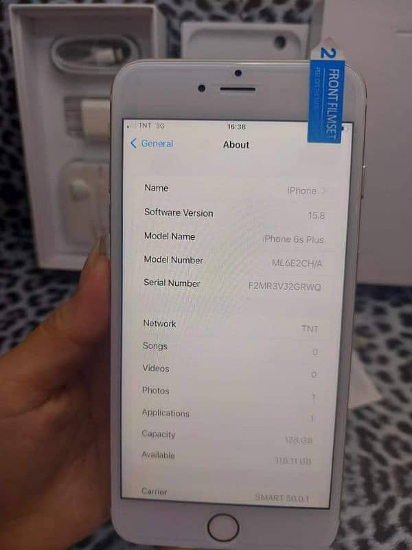 iPhone 6s Plus 128 GB my WhatsApp number 0314/6723/435 0