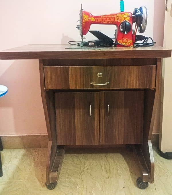 Iron Stand, Dressing Table with Mirror and Silai Stand for sale. 1