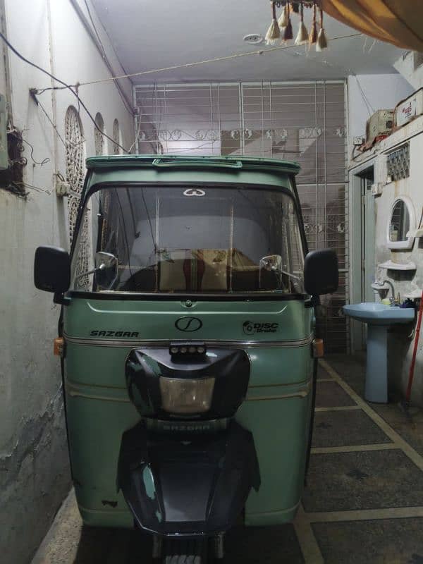 SAZGAR rickshaw 2017 model and converted 2025 model all okay body wise 1