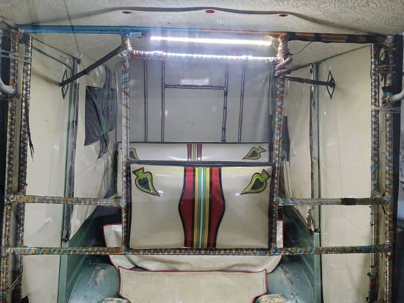 SAZGAR rickshaw 2017 model and converted 2025 model all okay body wise 8