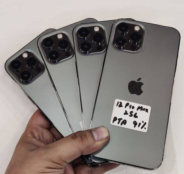 iphone 12promax 128gb and 256gb pta approved 3