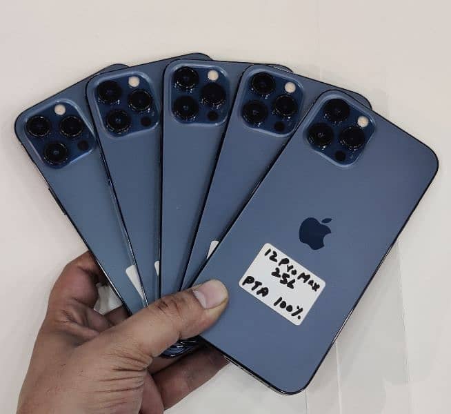 iphone 12promax 128gb and 256gb pta approved 7