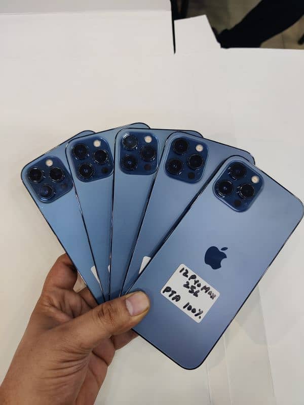 iphone 12promax 128gb and 256gb pta approved 8