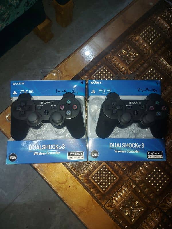 play station 3 controller's 0