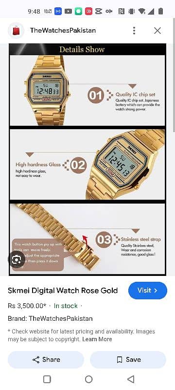 skemi water proof watch 2