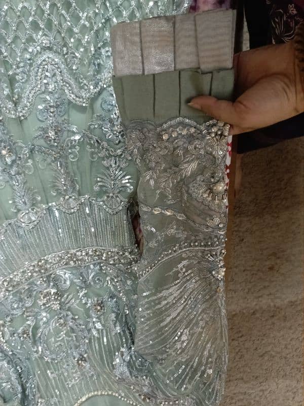 walima dress/branded/frock/long frock/albar aslam/dress for walima 9