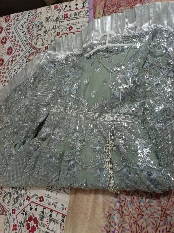 walima dress/branded/frock/long frock/albar aslam/dress for walima 11