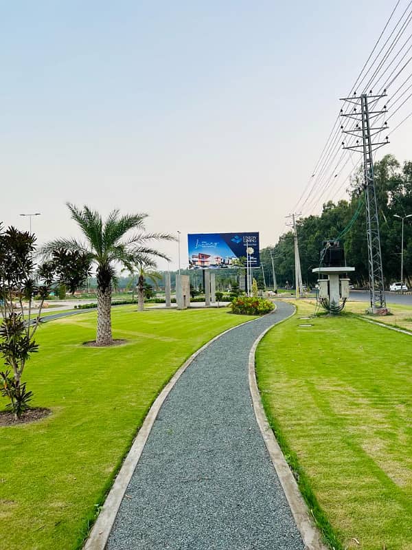 5 Marla Open File Residential Plot For Sale In Union Living, Canal Road, Lahore 3