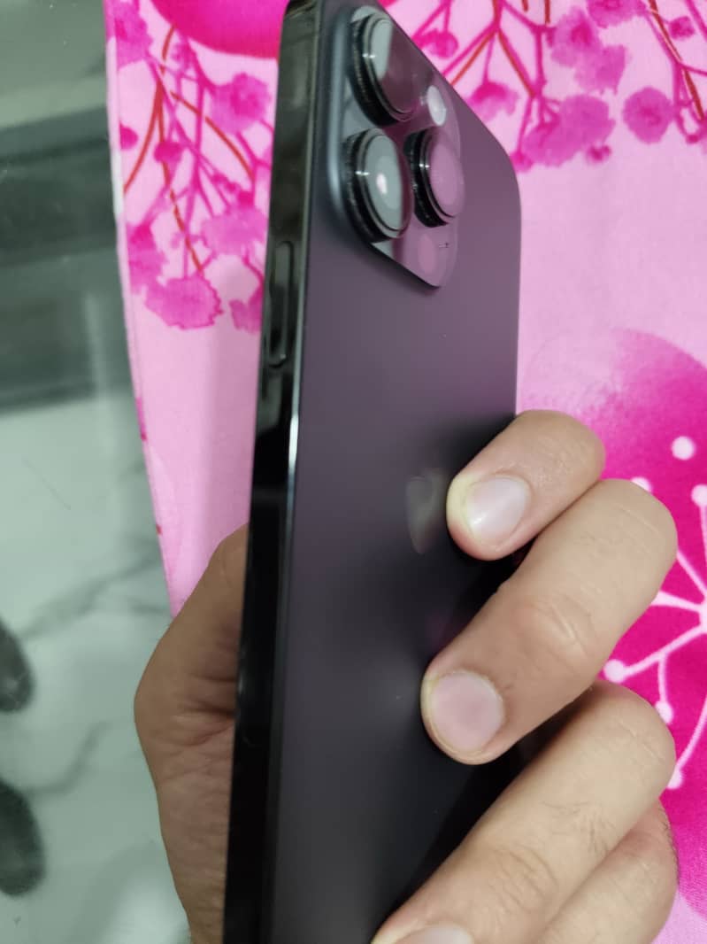 iPhone 14 Pro Max 256Gb Jv space black best condition urgent sale 8