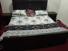 Wooden bed