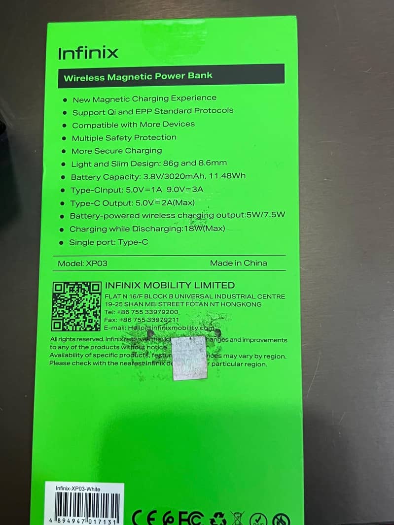 Infinix Note 40 8/256GB PTA Approved 9