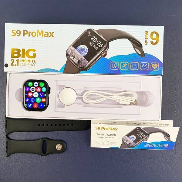 S9 Pro Max Smartwatch full display wireless watch 1